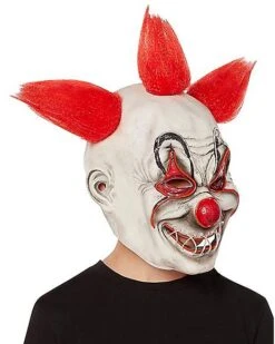 Kids Light-Up Krazy Clown Mask 7 Kids Light-Up Krazy Clown Mask -Colin Costume Shop 01498385 c