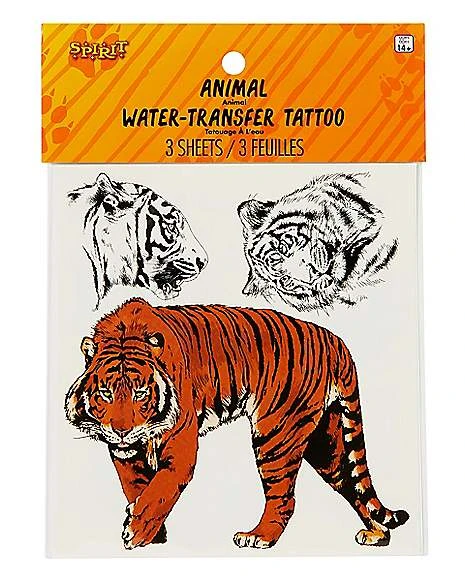 Big Cat Temporary Tattoos 6 Big Cat Temporary Tattoos - Image 4