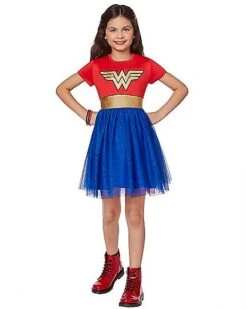Kids Wonder Woman Dress -Colin Costume Shop 01509157 c