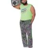 Rad '80s Style Plus Size T Shirt -Colin Costume Shop 01519958 a