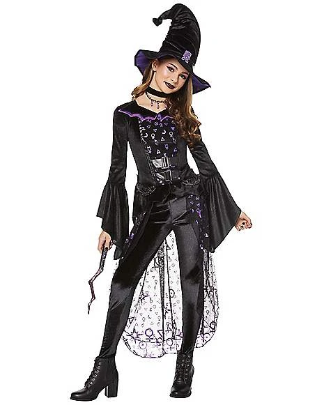 Kids Dark Coven Costume 3 Kids Dark Coven Costume
