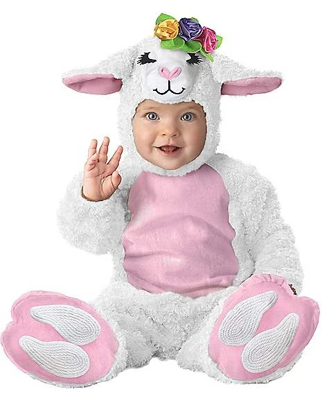 Baby Lovable Lamb Costume 3 Baby Lovable Lamb Costume