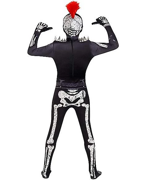 Kids Punk Skeleton Skin Suit Costume 4 Kids Punk Skeleton Skin Suit Costume - Image 2