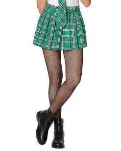 Adult Green Plaid Skirt -Colin Costume Shop 01526540 c