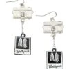 Beetlejuice Polaroid Earrings