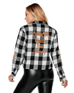 Adult Flannel Shirt - Trick 'r Treat -Colin Costume Shop 01532589 c