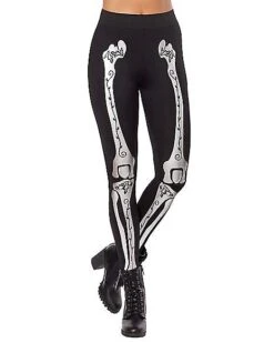 Adult Skeleton Leggings
