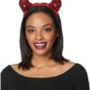 Light-Up Devil Headband -Colin Costume Shop 01536424 a