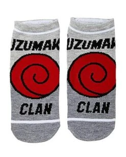 Naruto Shippuden Ankle Socks - 5 Pair -Colin Costume Shop 01536614 f