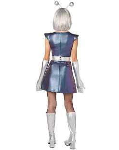 Adult Galactic Girl Alien Dress Costume 5 Adult Galactic Girl Alien Dress Costume -Colin Costume Shop 01538693 b