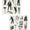 Friday The 13th Temporary Tattoos 2 Friday The 13th Temporary Tattoos -Colin Costume Shop 01542927 a