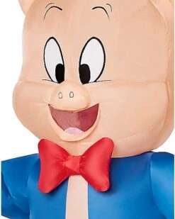 Adult Porky Pig Inflatable Costume - Looney Tunes -Colin Costume Shop 01547900 c
