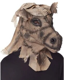 Scarecrow Horse Full Mask -Colin Costume Shop 01548304 c