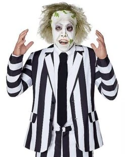 Beetlejuice Half Mask -Colin Costume Shop 01548593 c