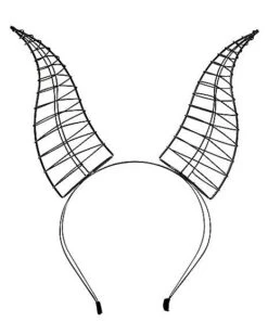 Maleficent Metal Horns - Disney Villains