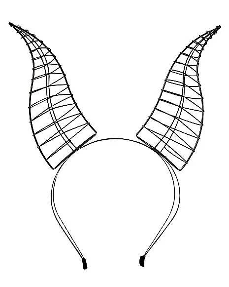 Maleficent Metal Horns - Disney Villains 3 Maleficent Metal Horns - Disney Villains