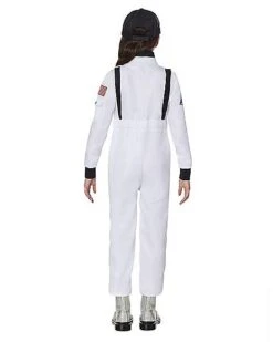 Kids White NASA Jumpsuit Costume -Colin Costume Shop 01548957 b