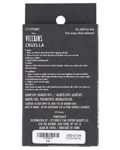 Classic Cruella Press On Nails - Disney Cruella -Colin Costume Shop 01549104 c