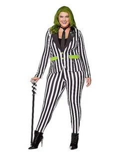 Adult Women's Beetlejuice Costume - Beetlejuice -Colin Costume Shop 01549427 c