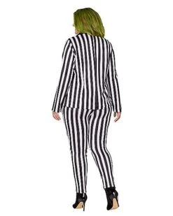 Adult Women's Beetlejuice Costume - Beetlejuice -Colin Costume Shop 01549427 d