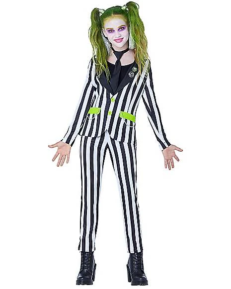 Kids Beetlejuice Suit Costume 3 Kids Beetlejuice Suit Costume