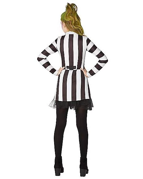 Kids Beetlejuice Suit Costume 4 Kids Beetlejuice Suit Costume - Image 2