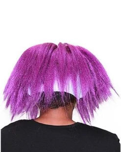 Purple Hair Clown Full Mask 8 Purple Hair Clown Full Mask -Colin Costume Shop 01550540 c