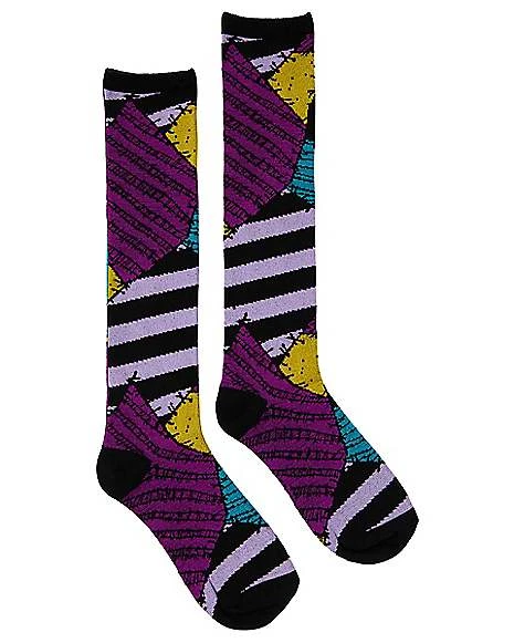 Sally Stockings Knee High Socks - Nightmare Before Christmas 3 Sally Stockings Knee High Socks - Nightmare Before Christmas