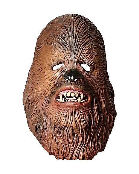 Chewbacca Full Mask - Star Wars 3 Chewbacca Full Mask - Star Wars