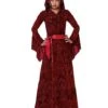 Kids Red Hooded Dress -Colin Costume Shop 01558410 a