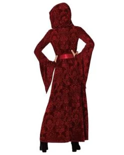 Kids Red Hooded Dress -Colin Costume Shop 01558410 b