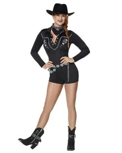 Adult Western Cutie Romper Costume