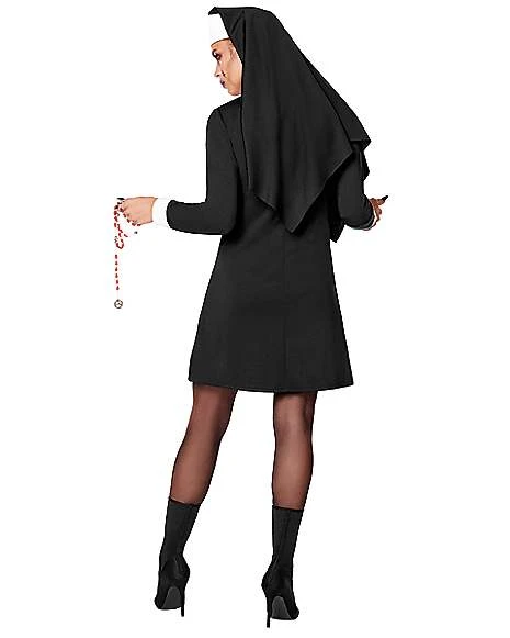 Adult Unholy Nun Costume 4 Adult Unholy Nun Costume - Image 2