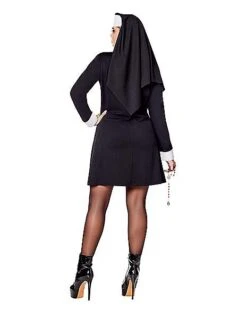 Adult Unholy Nun Costume 9 Adult Unholy Nun Costume -Colin Costume Shop 01558816 d