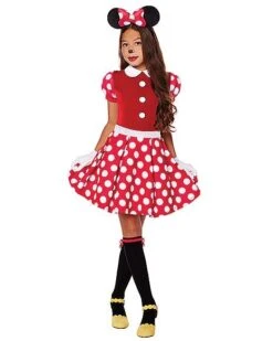 Kids Minnie Mouse Costume - Mickey And Friends