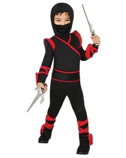 Toddler Stealth Ninja Costume 6 Toddler Stealth Ninja Costume -Colin Costume Shop 01559954 a