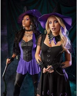 Adult Black Magic Witch Costume -Colin Costume Shop 01560739 c