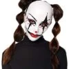 Scary Jester Half Mask -Colin Costume Shop 01561513 a