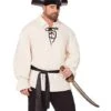 Pirate Shirt And Belt Plus Size Costume Kit -Colin Costume Shop 01562149 a