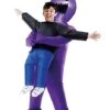Kids Light-Up Purple Ghoul Pick-Me-Up Inflatable Costume -Colin Costume Shop 01565191 a