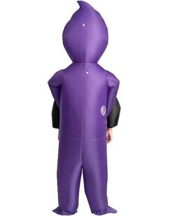Kids Light-Up Purple Ghoul Pick-Me-Up Inflatable Costume 7 Kids Light-Up Purple Ghoul Pick-Me-Up Inflatable Costume -Colin Costume Shop 01565191 c