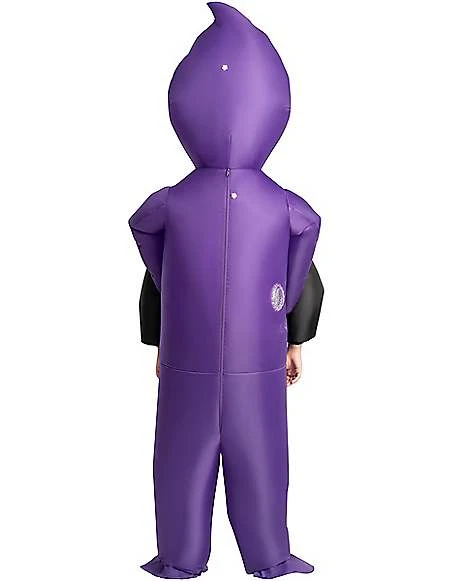 Kids Light-Up Purple Ghoul Pick-Me-Up Inflatable Costume 5 Kids Light-Up Purple Ghoul Pick-Me-Up Inflatable Costume - Image 3