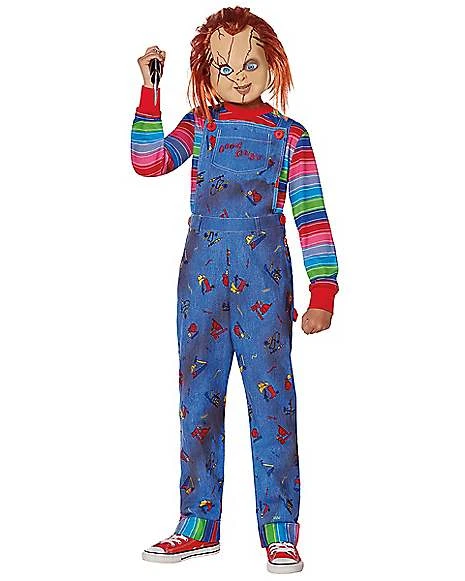 Kids Chucky Costume - The Signature Collection 3 Kids Chucky Costume - The Signature Collection