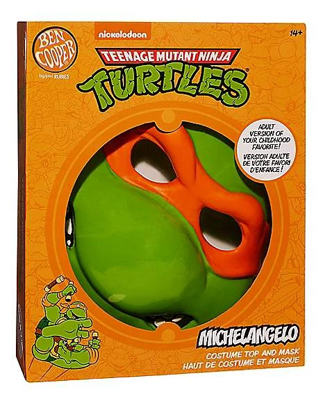 Adult Michelangelo Teenage Mutant Ninja Turtles Costume Kit - Ben Coop 3 Adult Michelangelo Teenage Mutant Ninja Turtles Costume Kit - Ben Coop