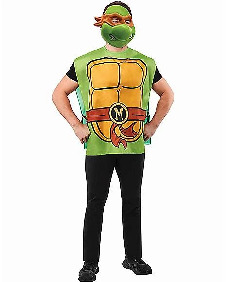 Adult Michelangelo Teenage Mutant Ninja Turtles Costume Kit - Ben Coop 5 Adult Michelangelo Teenage Mutant Ninja Turtles Costume Kit - Ben Coop - Image 3