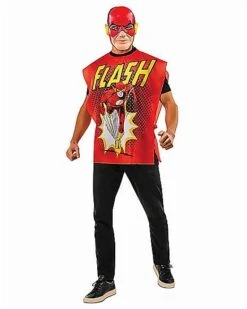 Adult The Flash Costume Kit - Ben Cooper -Colin Costume Shop 01570084 c