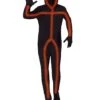 Adult Light-Up EL Wire Orange Stick Figure Costume -Colin Costume Shop 01571074 a