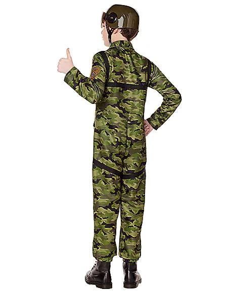 Kids Airborne Pilot Costume 4 Kids Airborne Pilot Costume - Image 2