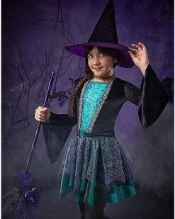 Kids Enchantress Witch Costume -Colin Costume Shop 01572734 c