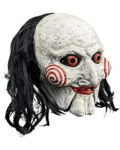 Billy The Puppet Full Mask - Saw -Colin Costume Shop 01574474 c